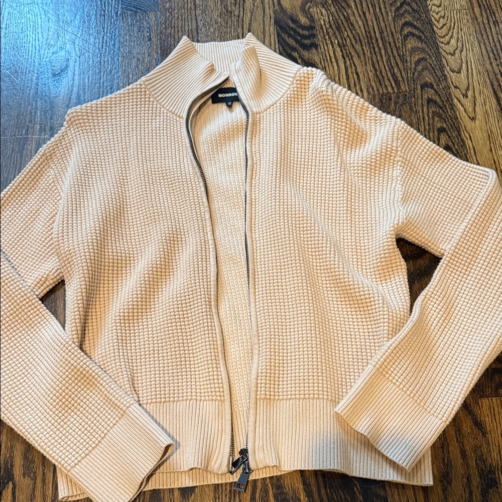 Monrow sweater jacket